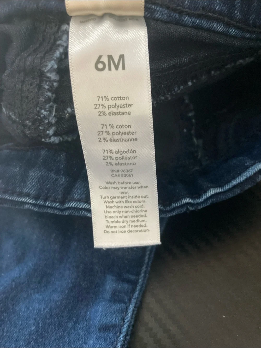 OshKosh B'gosh Dark Blue Denim Stretch Jeggings for Kids